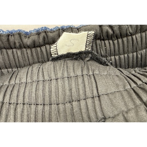 VTG High elastic waist Embellished Stones And Metal Studs denim Shorts pant Sz S - Picture 5 of 5